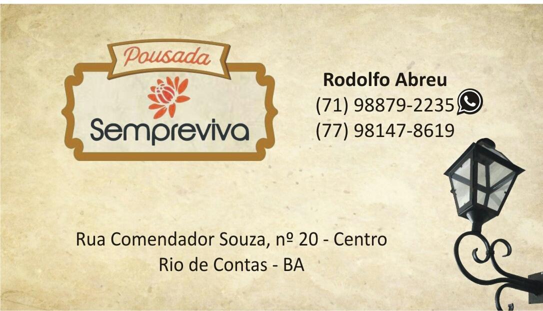 Pousada Sempreviva Rio de Contas Exteriör bild